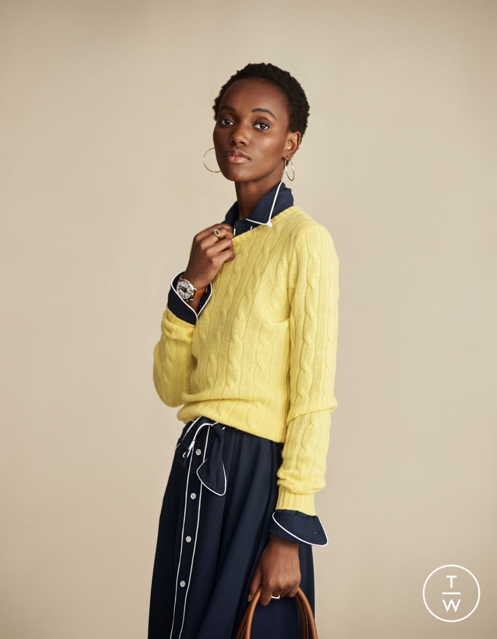 Fashion Week New York Resort 2020 look 11 from the Polo Ralph Lauren collection womenswear