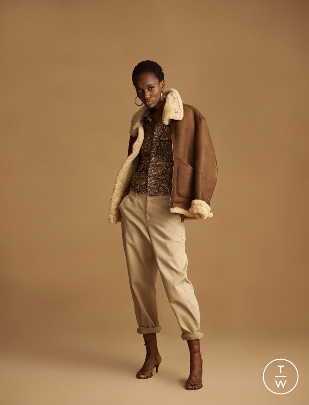 Fashion Week New York Resort 2020 look 12 de la collection Polo Ralph Lauren womenswear