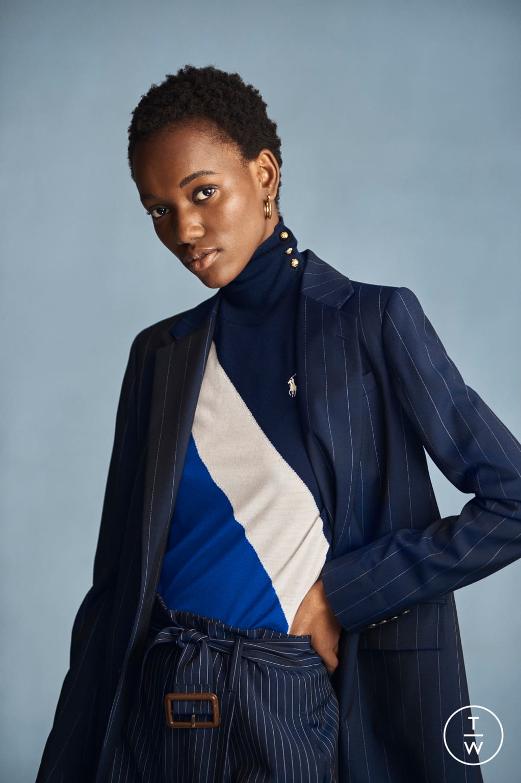 Fashion Week New York Resort 2020 look 23 from the Polo Ralph Lauren collection 女装