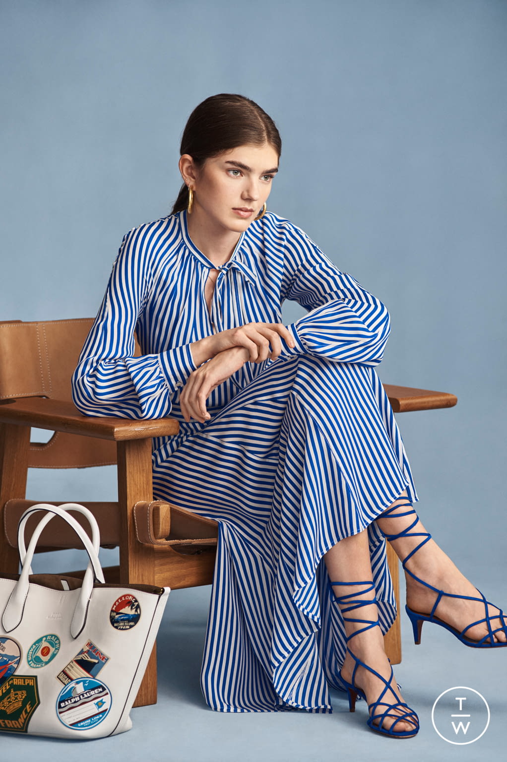 Fashion Week New York Resort 2020 look 26 de la collection Polo Ralph Lauren womenswear