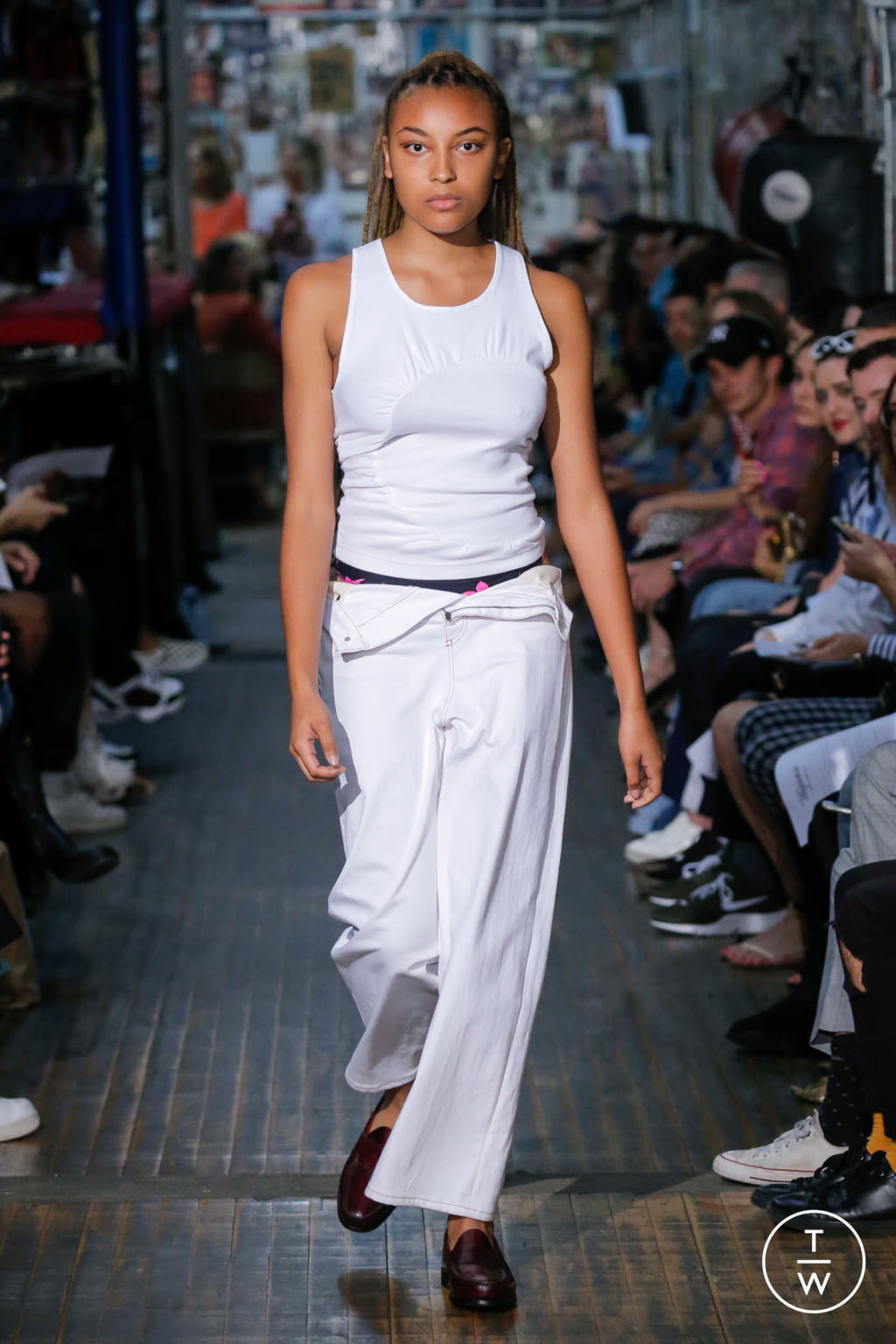 Fashion Week New York Spring/Summer 2018 look 14 from the Vaquera collection 女装