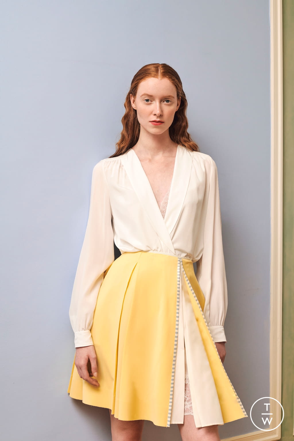 Fashion Week Paris Spring/Summer 2020 look 6 from the Alexandre Blanc collection womenswear