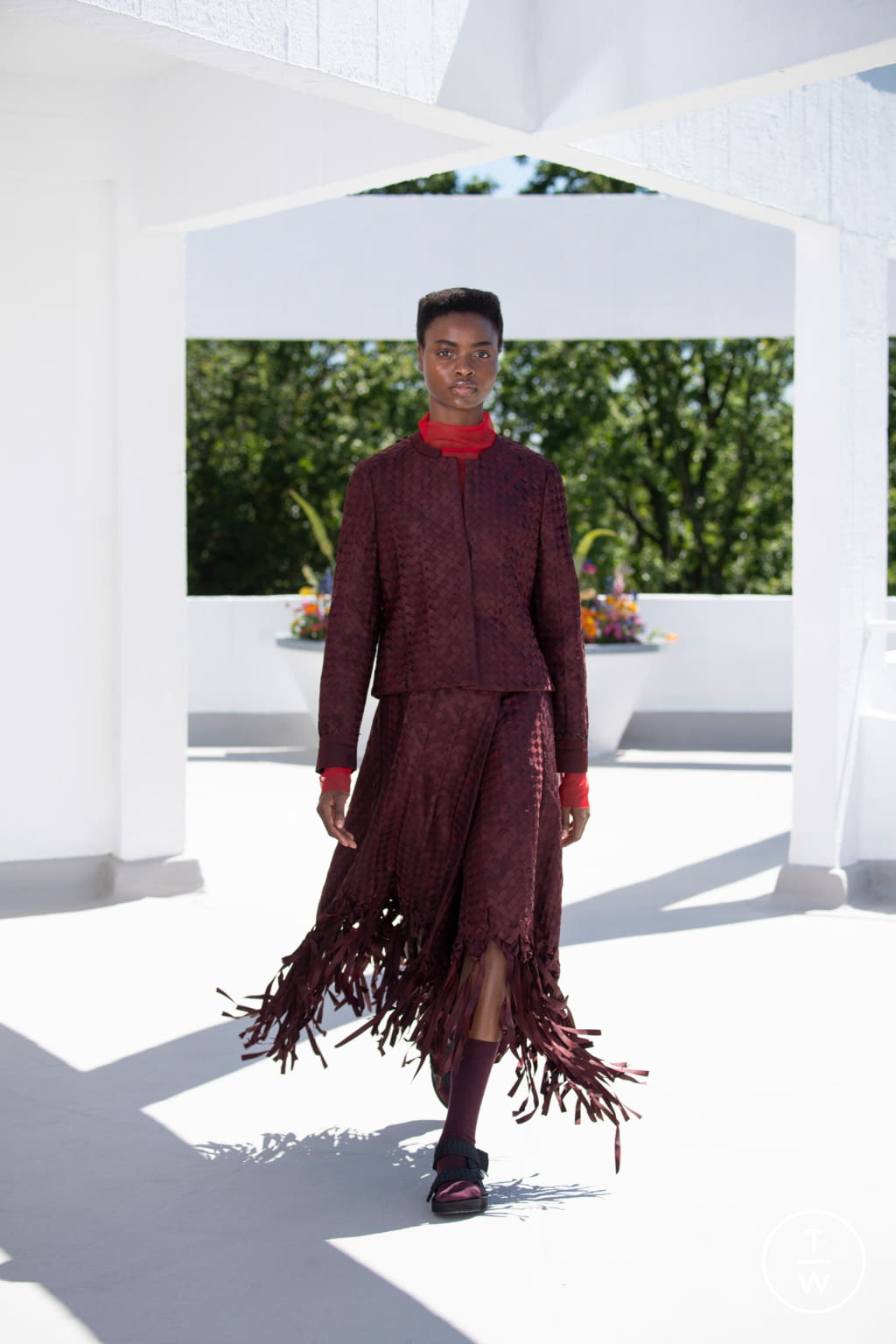 Fashion Week London Spring/Summer 2022 look 7 from the Qasimi collection menswear