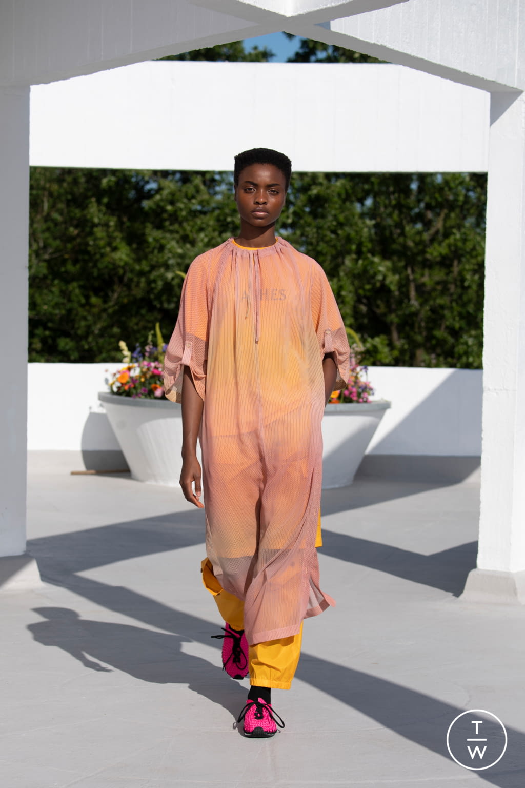 Fashion Week London Spring/Summer 2022 look 20 from the Qasimi collection menswear