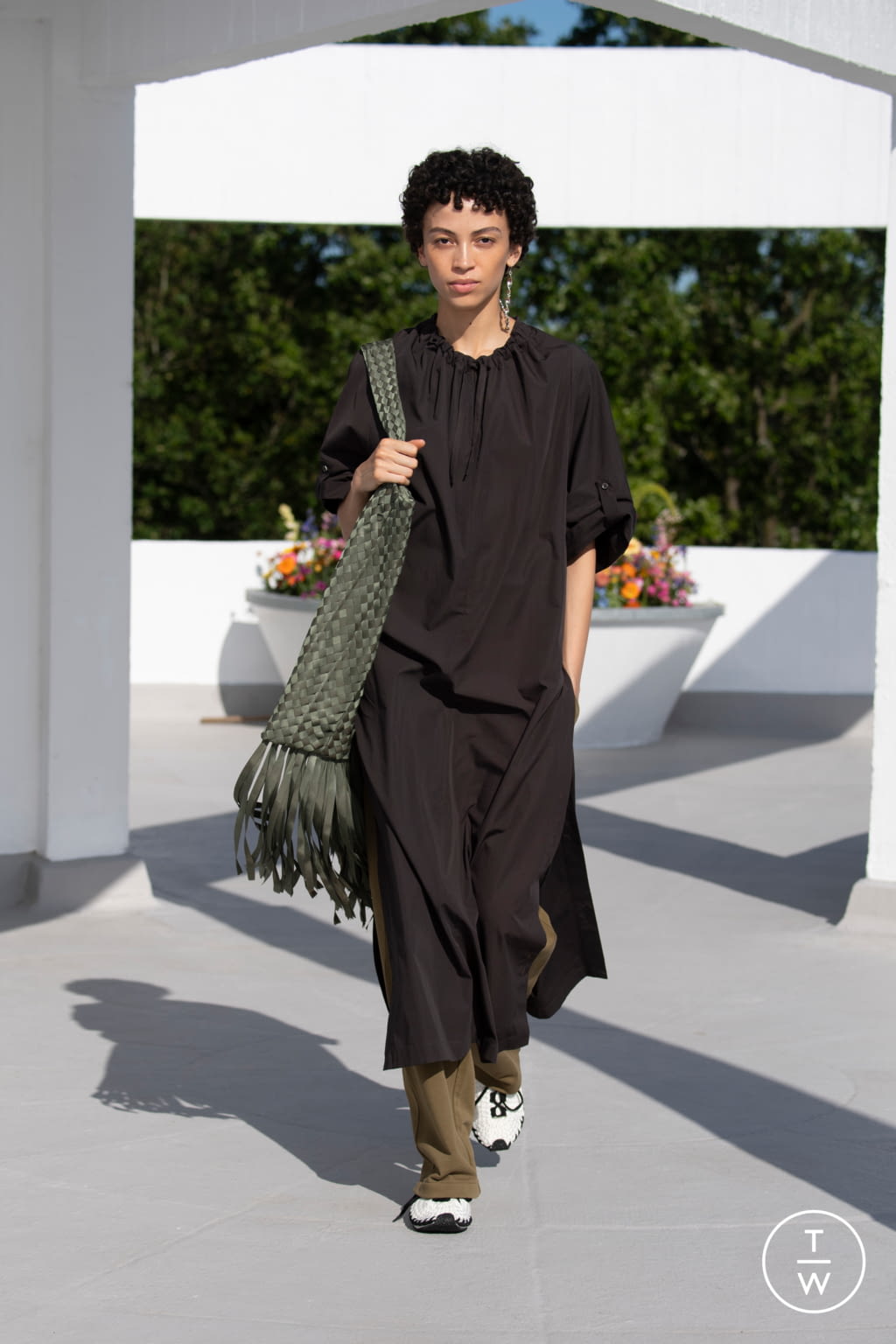 Fashion Week London Spring/Summer 2022 look 24 from the Qasimi collection menswear