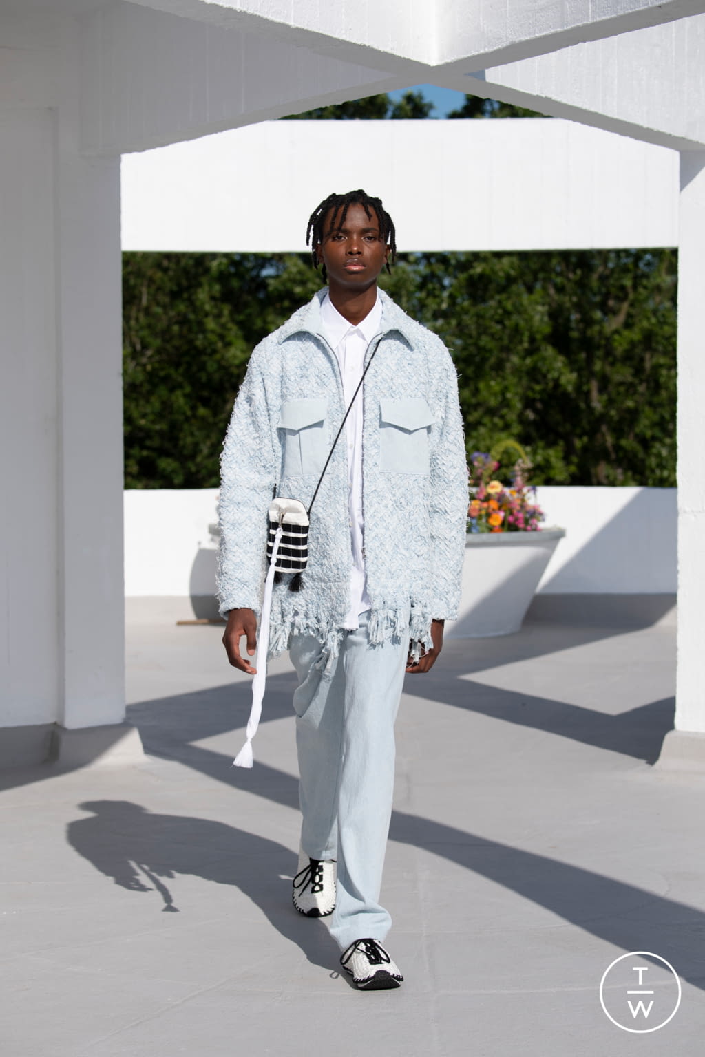 Fashion Week London Spring/Summer 2022 look 30 from the Qasimi collection menswear