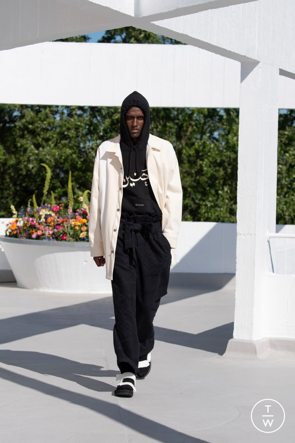 Fashion Week London Spring/Summer 2022 look 31 from the Qasimi collection menswear