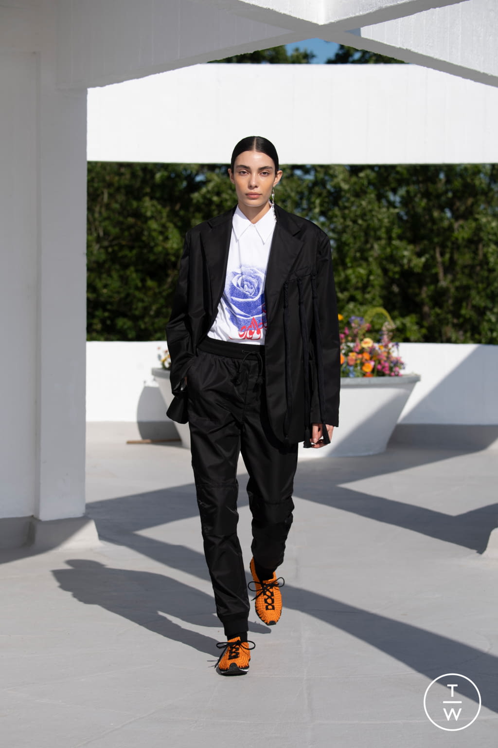 Fashion Week London Spring/Summer 2022 look 32 from the Qasimi collection menswear