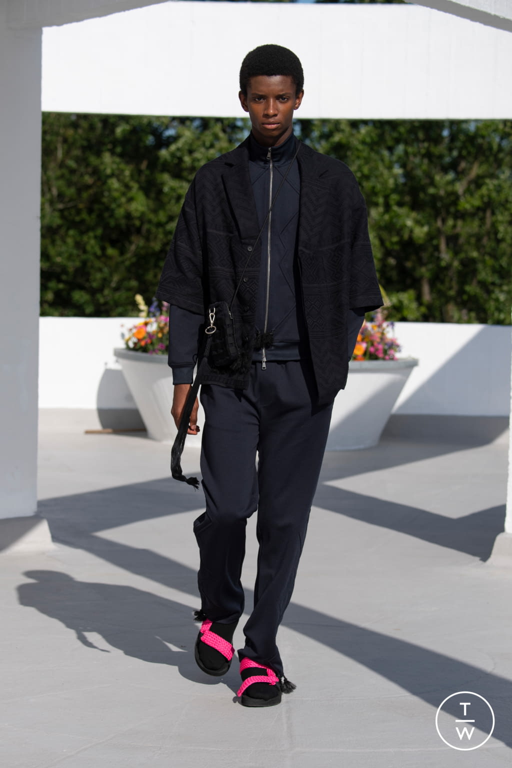 Fashion Week London Spring/Summer 2022 look 34 from the Qasimi collection menswear