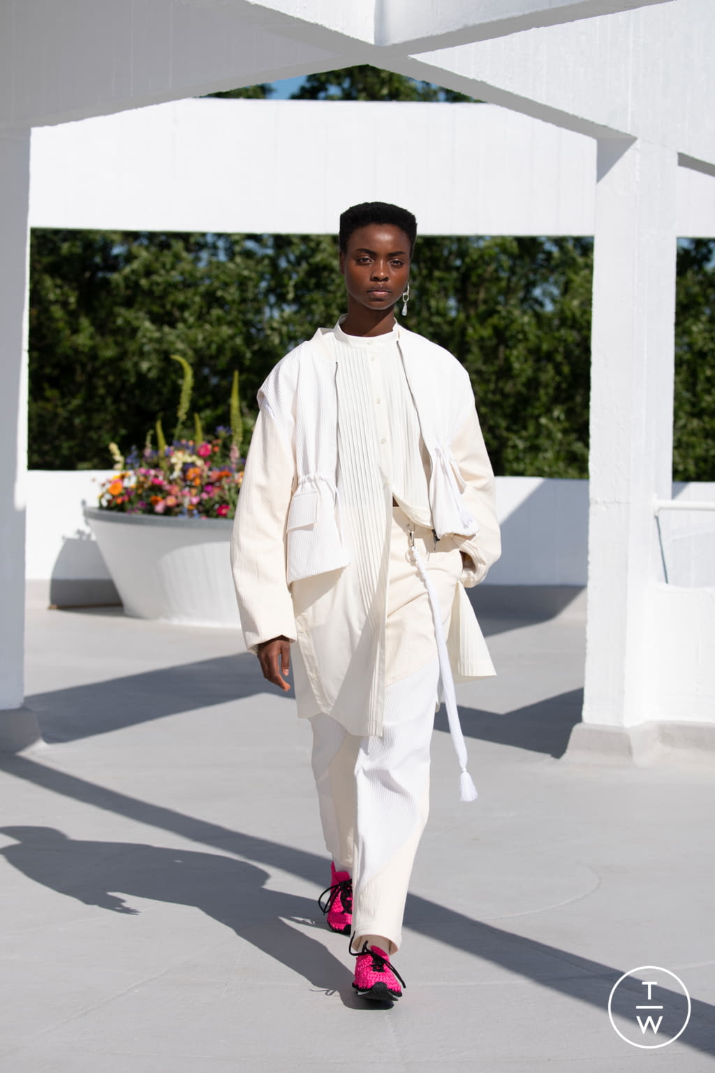 Fashion Week London Spring/Summer 2022 look 36 from the Qasimi collection menswear