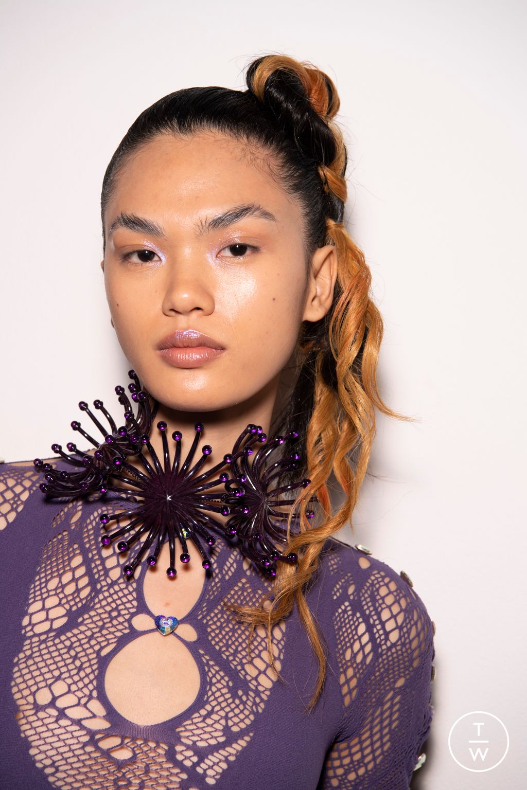 Fashion Week London Spring/Summer 2023 look 10 from the Poster Girl collection womenswear accessories