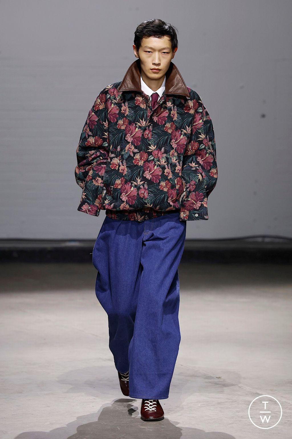 Fashion Week London Fall/Winter 2025 look 7 from the S.S.Daley collection womenswear