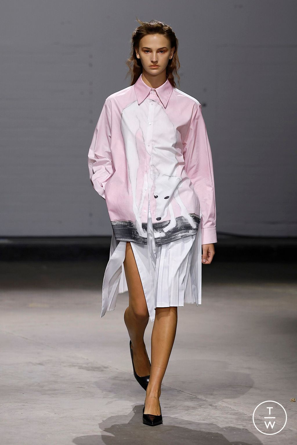 Fashion Week London Fall/Winter 2025 look 8 from the S.S.Daley collection womenswear