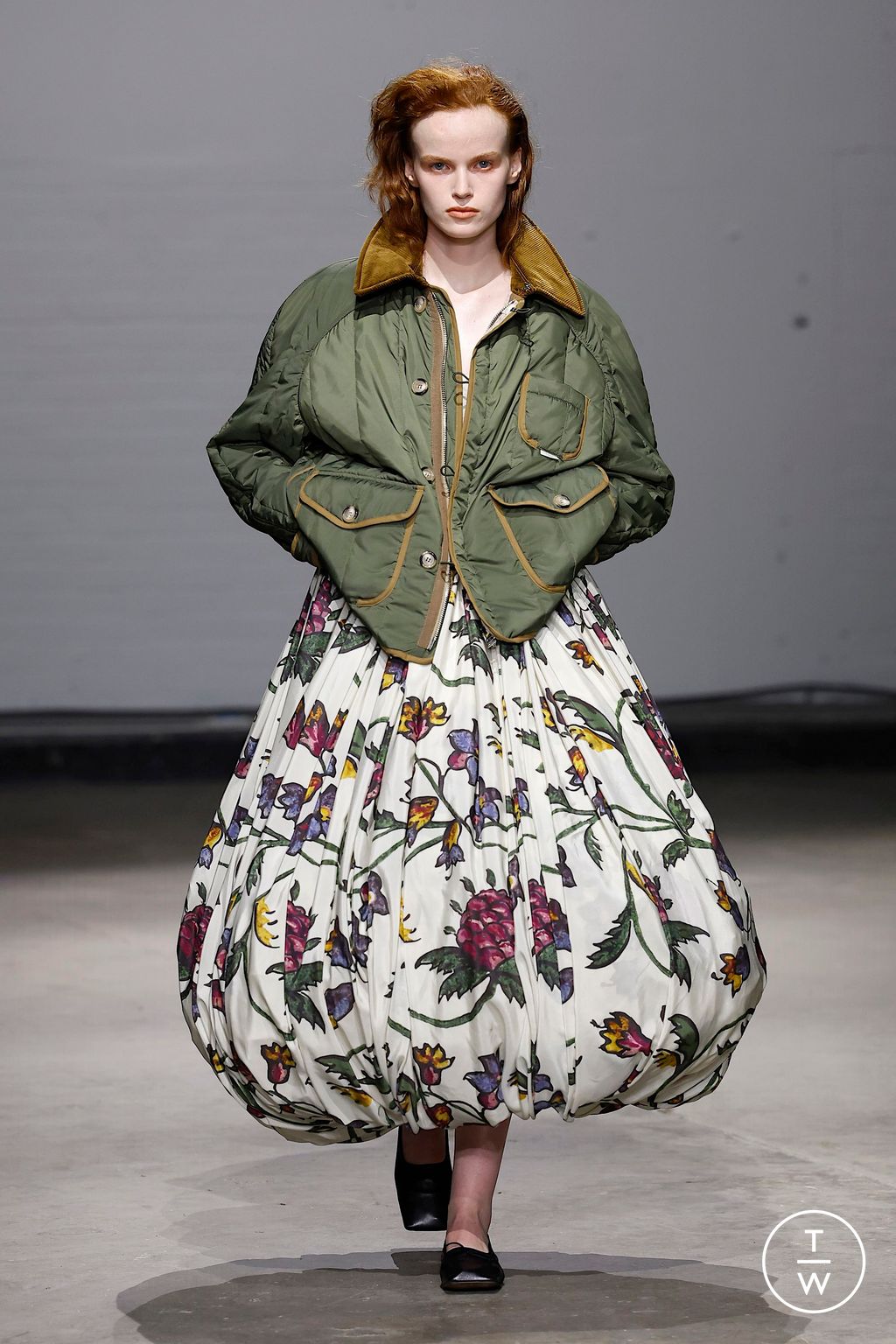 Fashion Week London Fall/Winter 2025 look 39 from the S.S.Daley collection womenswear