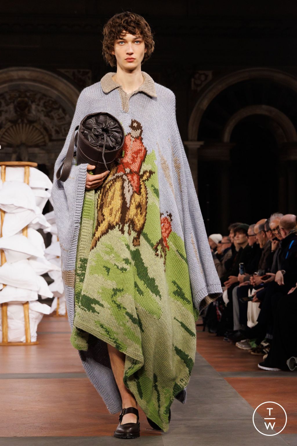 Fashion Week Florence - Pitti Fall/Winter 2024 look 6 de la collection S.S.Daley menswear