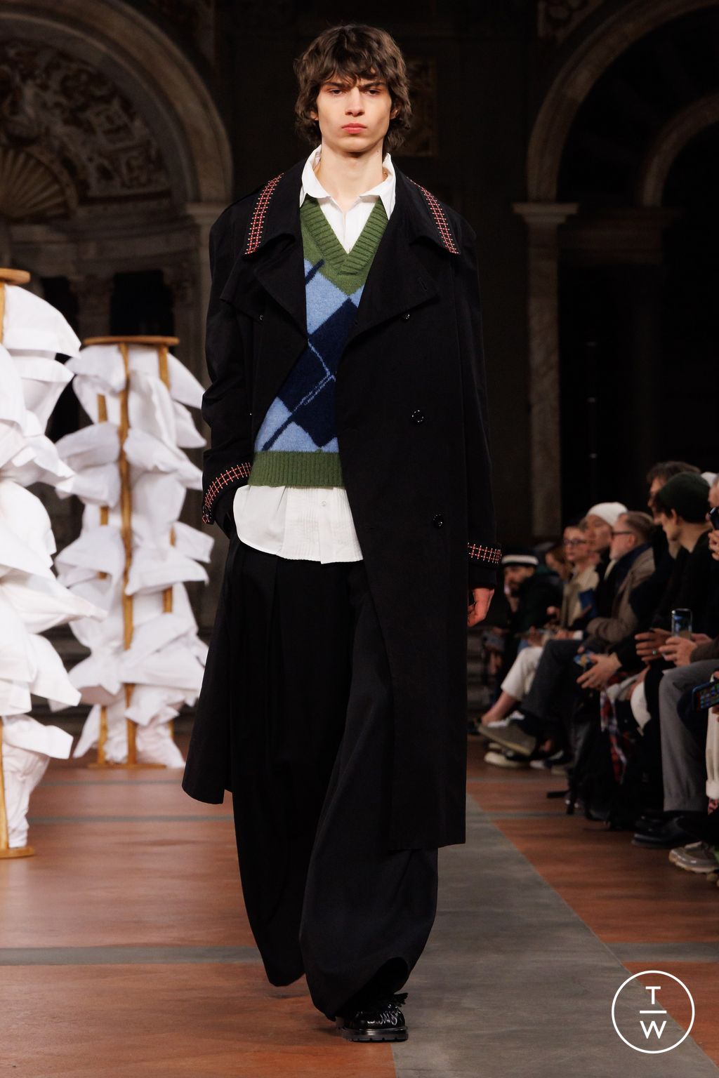 Fashion Week Florence - Pitti Fall/Winter 2024 look 27 de la collection S.S.Daley menswear