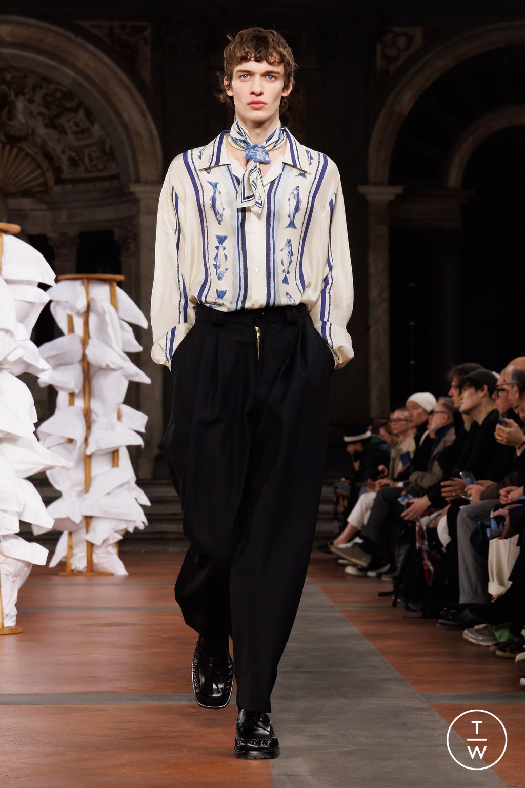 Fashion Week Florence - Pitti Fall/Winter 2024 look 28 de la collection S.S.Daley menswear