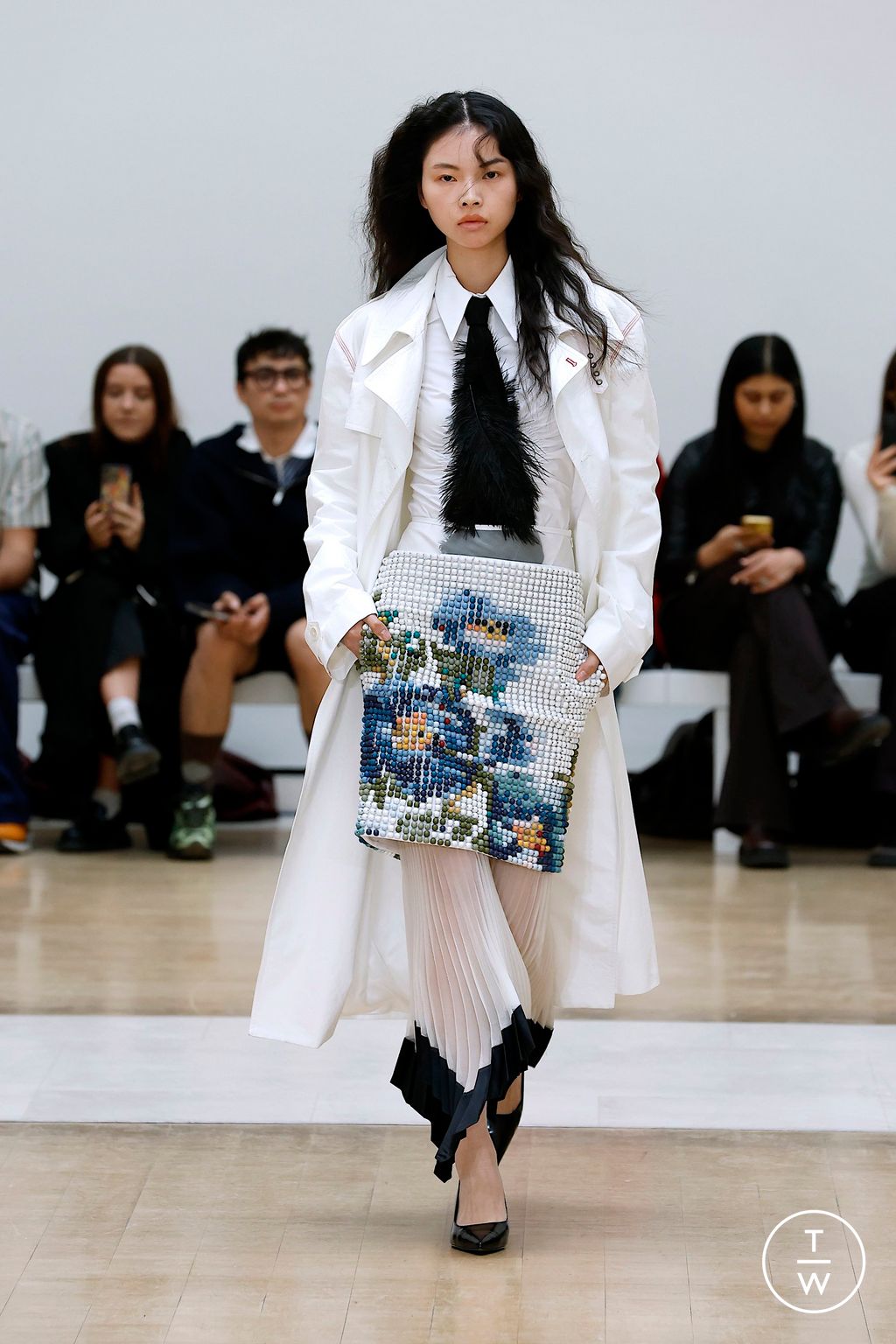 Fashion Week London Spring/Summer 2025 look 2 from the S.S.Daley collection womenswear