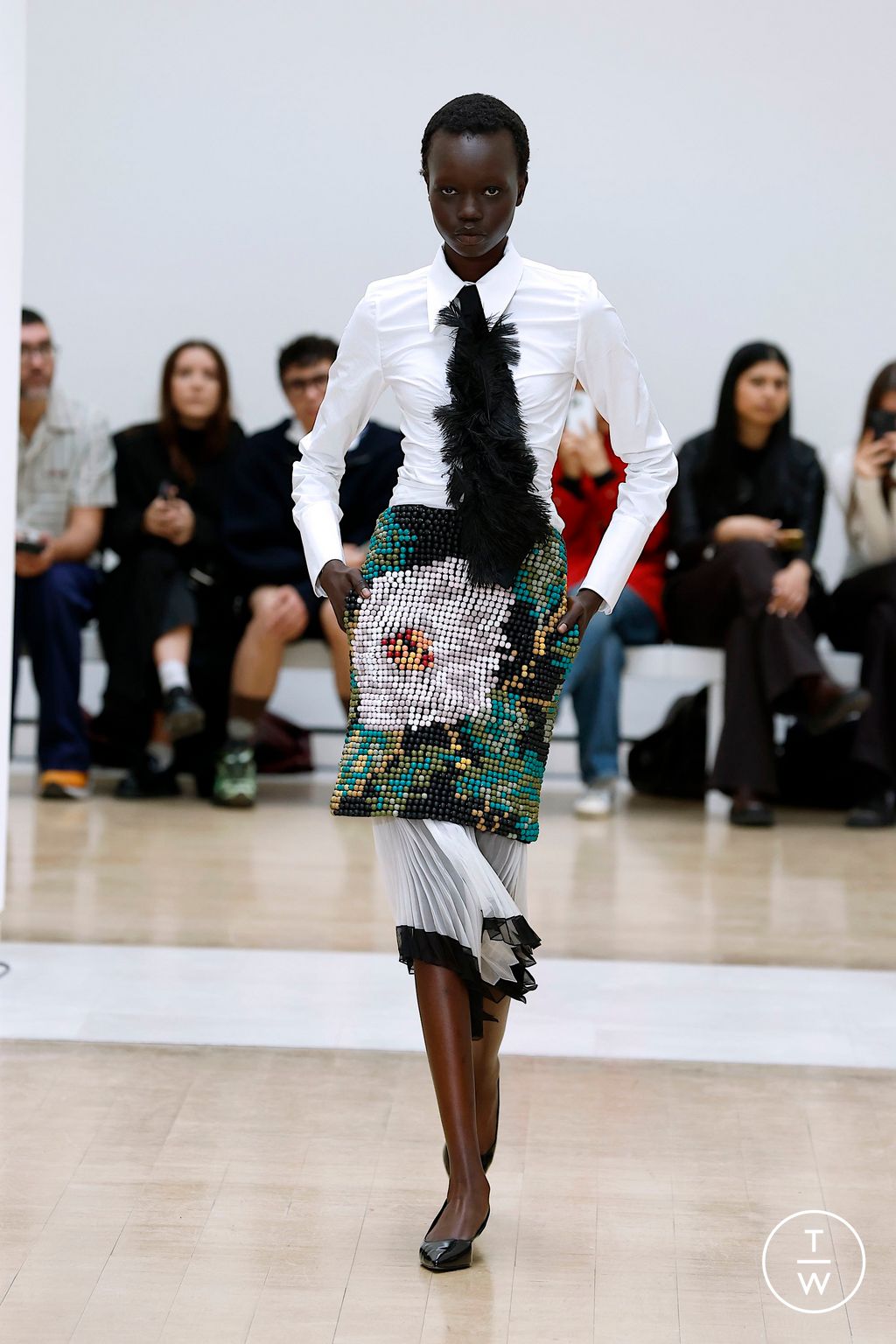 Fashion Week London Spring/Summer 2025 look 5 from the S.S.Daley collection womenswear