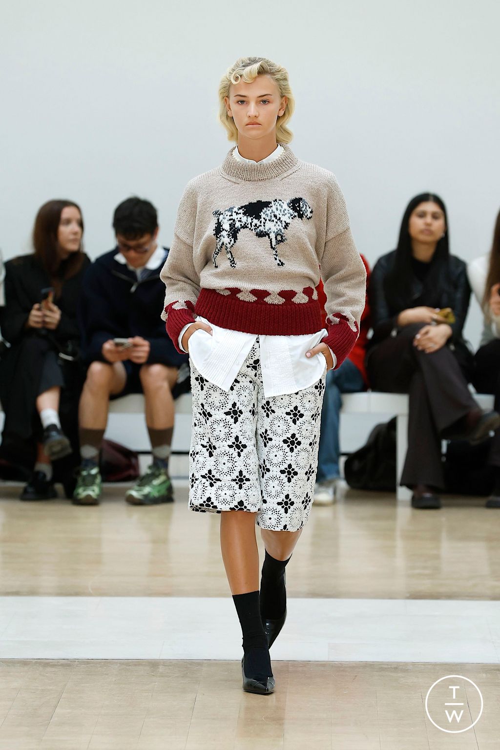 Fashion Week London Spring/Summer 2025 look 13 from the S.S.Daley collection womenswear