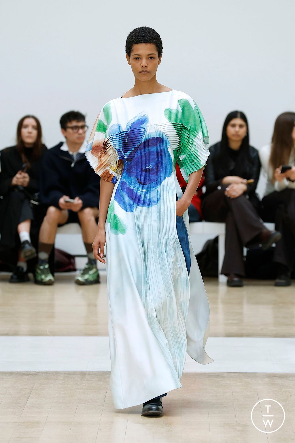 Fashion Week London Spring-Summer 2025 look 23 from the S.S.Daley collection womenswear