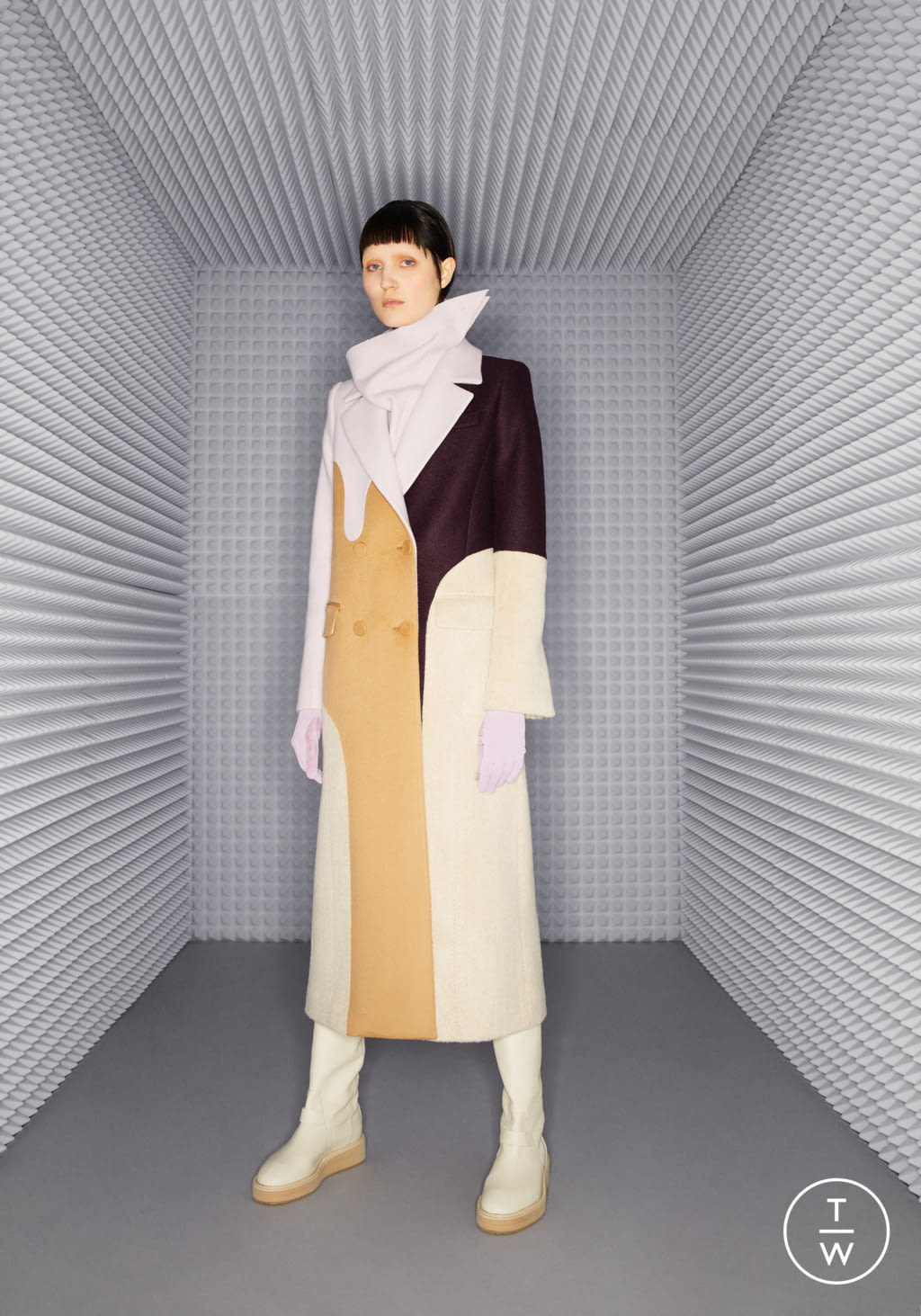 Fashion Week Milan Fall/Winter 2020 look 29 de la collection Ssheena womenswear