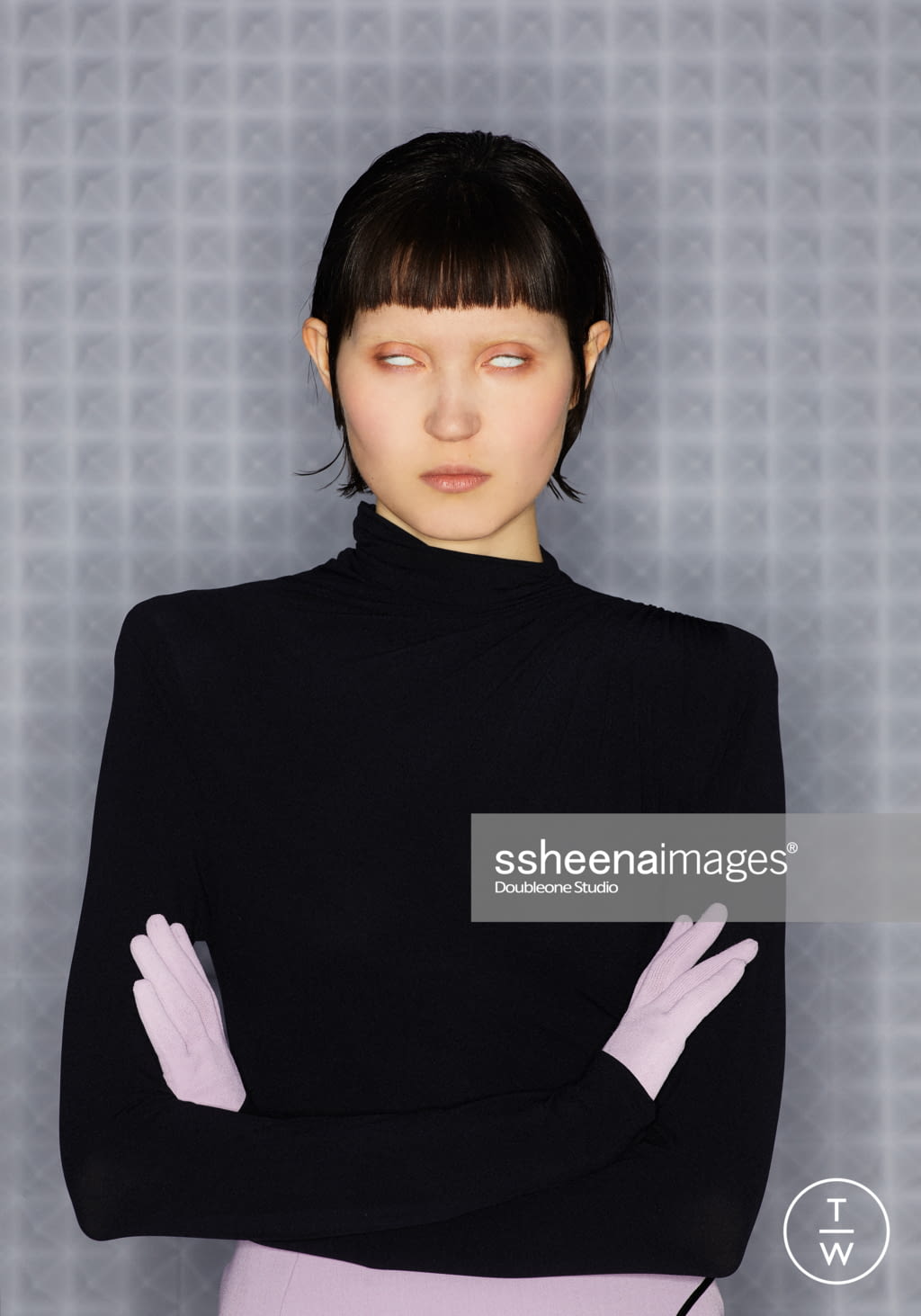 Fashion Week Milan Fall/Winter 2020 look 42 from the Ssheena collection 女装