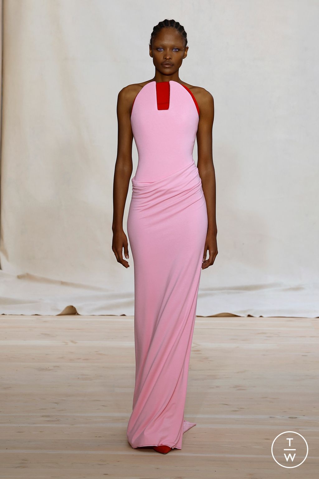 Fashion Week London Spring/Summer 2025 look 18 from the Standing Ground collection womenswear