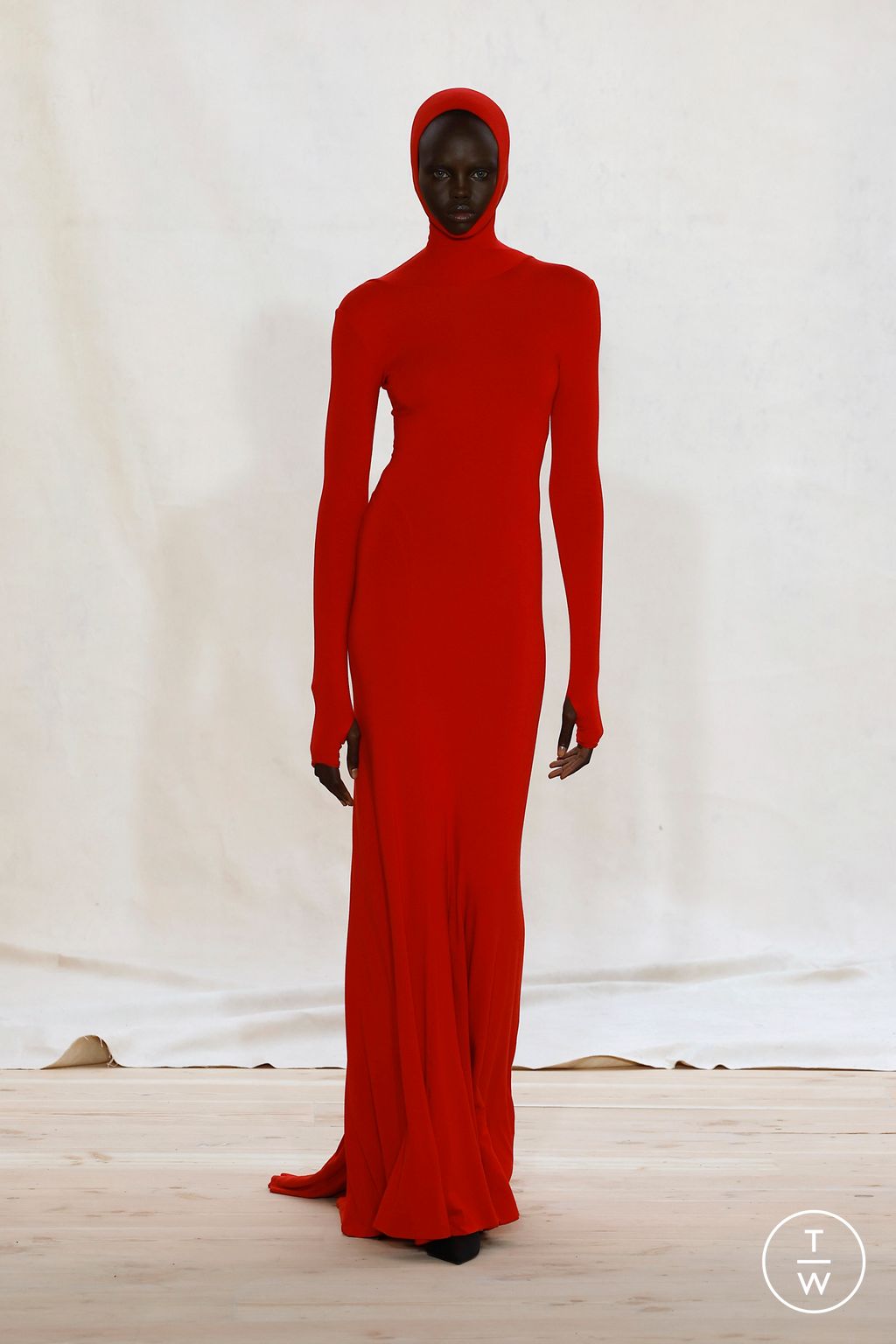 Fashion Week London Spring/Summer 2025 look 19 from the Standing Ground collection womenswear