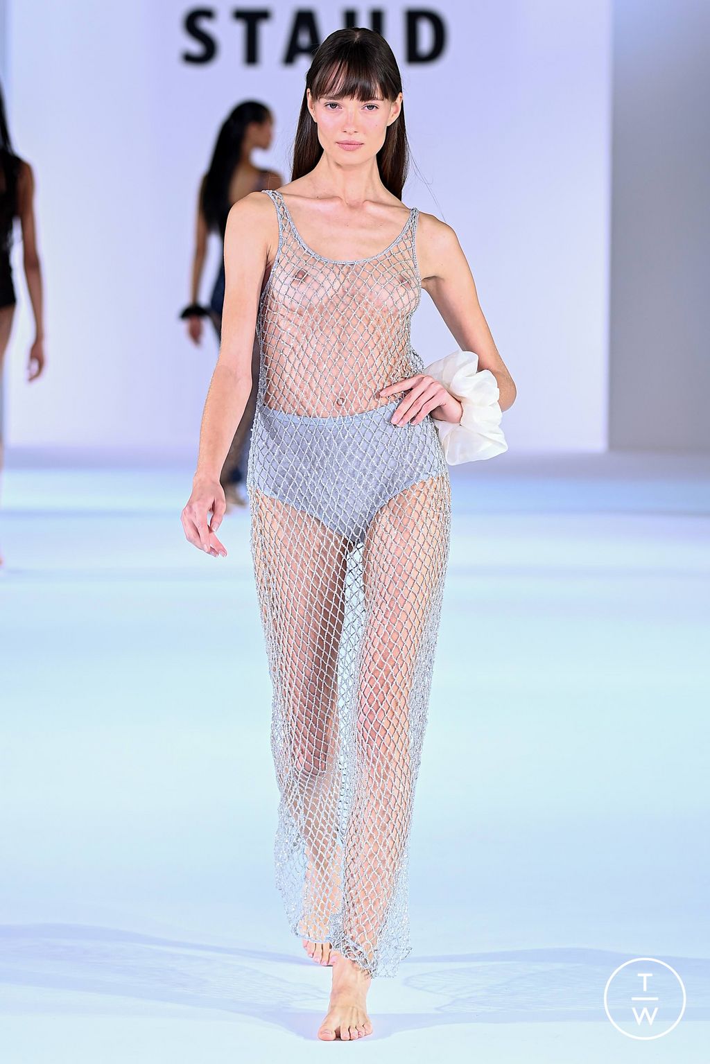 Fashion Week New York Spring/Summer 2024 look 15 de la collection Staud womenswear