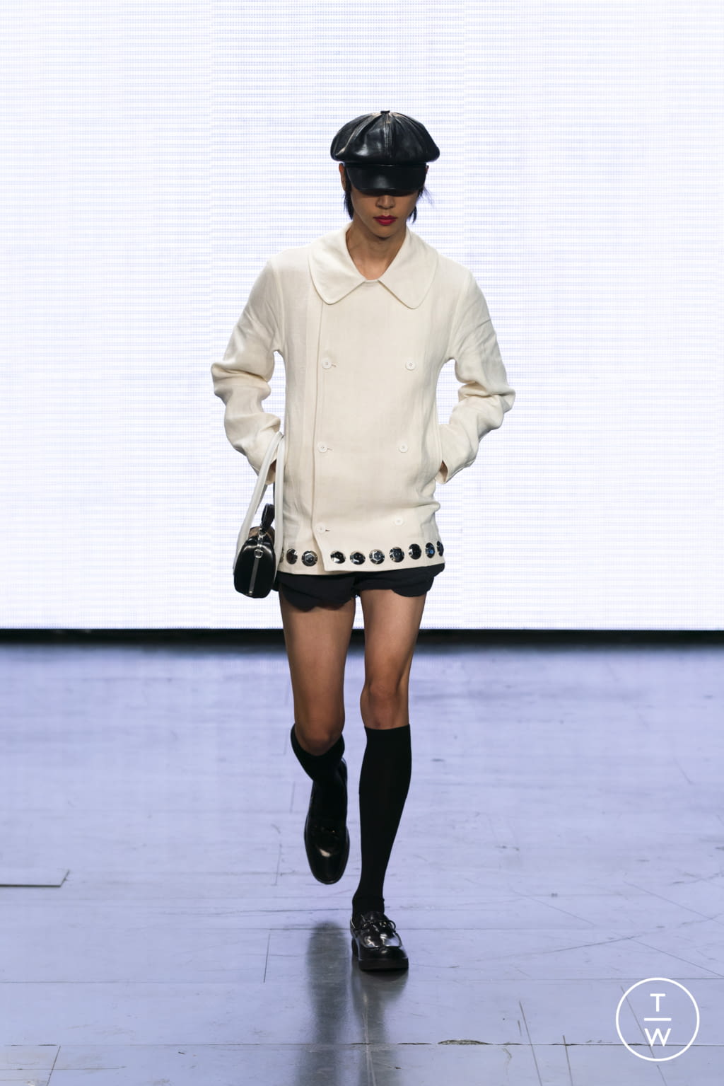 Fashion Week London Spring/Summer 2022 look 2 from the Stefan Cooke collection menswear