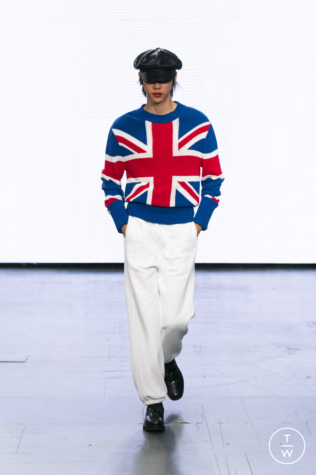 Fashion Week London Spring/Summer 2022 look 25 from the Stefan Cooke collection 男装