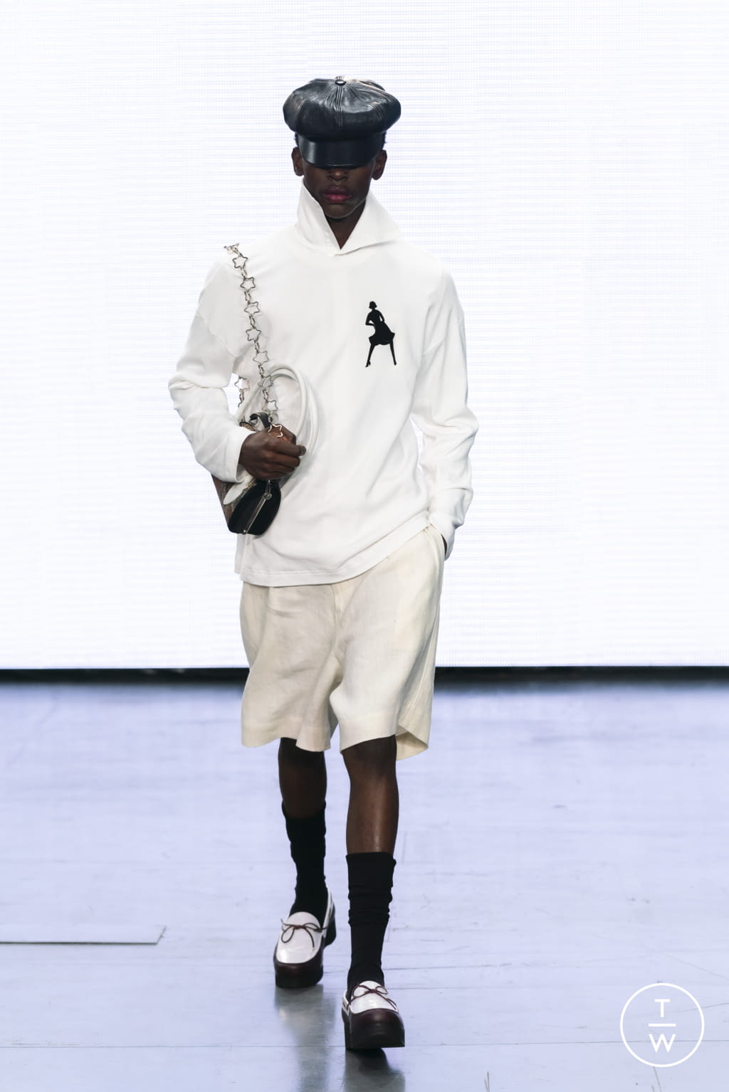 Fashion Week London Spring/Summer 2022 look 27 from the Stefan Cooke collection menswear