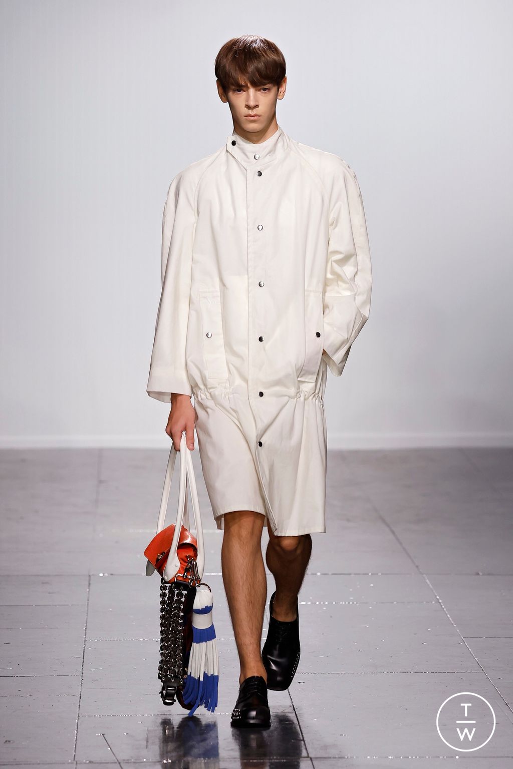 Fashion Week London Spring/Summer 2024 look 7 from the Stefan Cooke collection menswear
