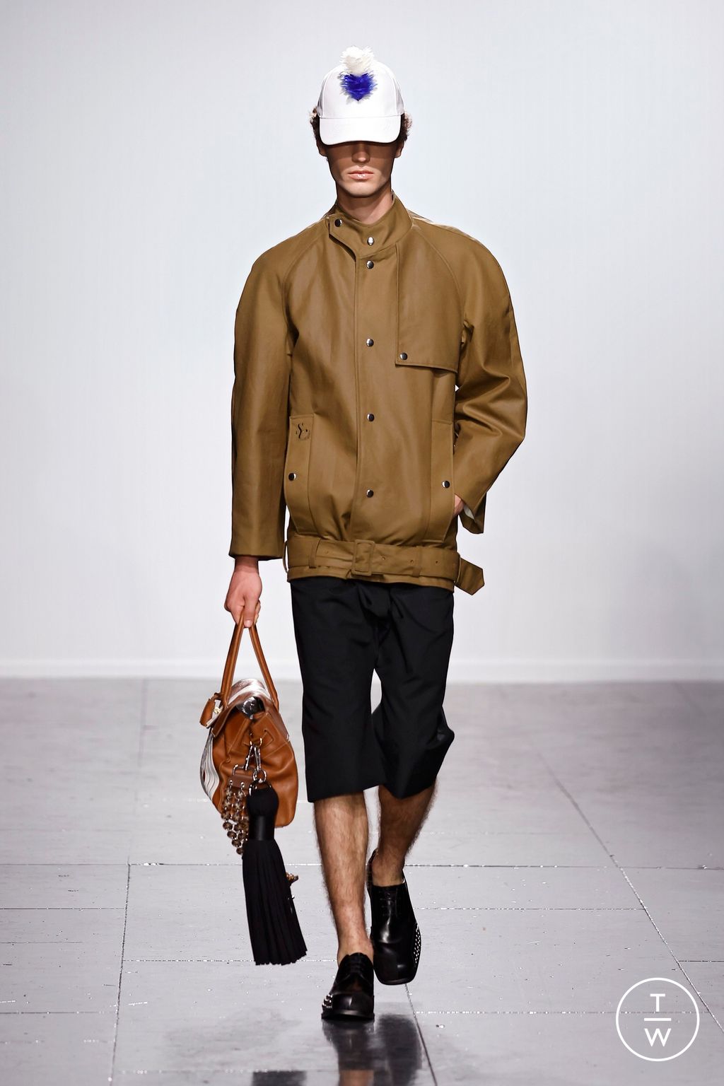 Fashion Week London Spring/Summer 2024 look 13 from the Stefan Cooke collection menswear