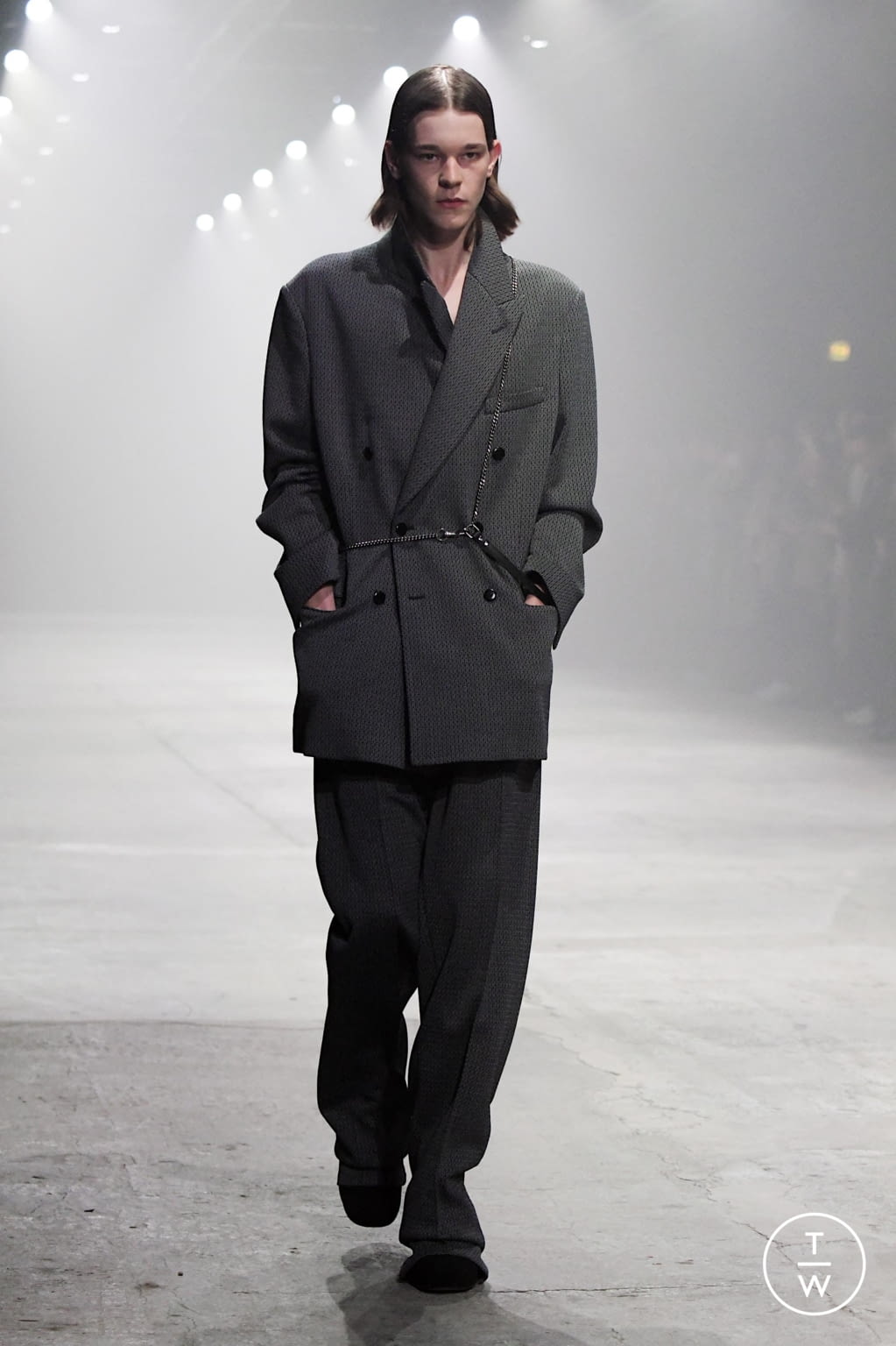 Fashion Week Florence - Pitti Fall/Winter 2020 look 29 from the Stefano Pilati for RANDOM IDENTITIES collection menswear