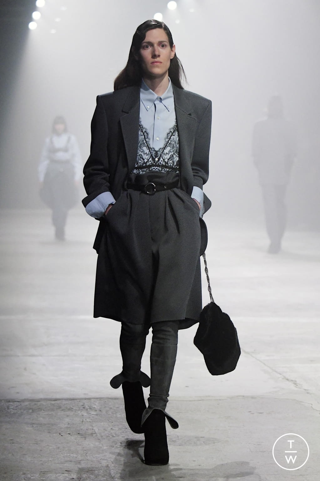 Fashion Week Florence - Pitti Fall/Winter 2020 look 30 from the Stefano Pilati for RANDOM IDENTITIES collection menswear