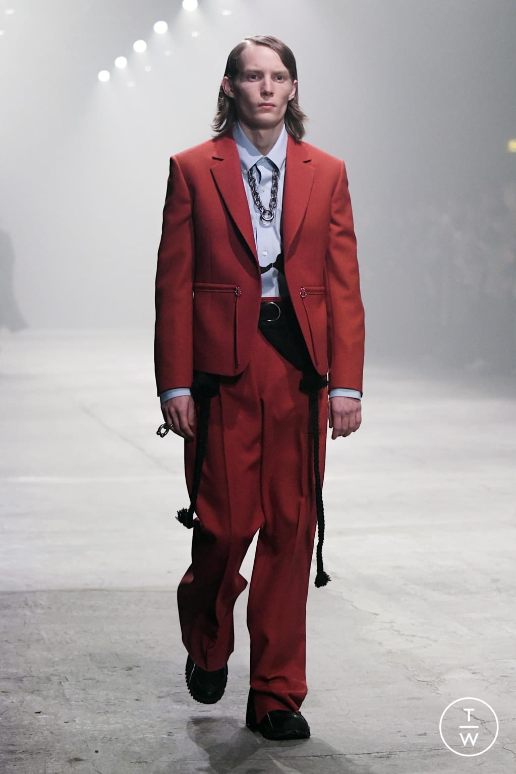 Fashion Week Florence - Pitti Fall/Winter 2020 look 32 from the Stefano Pilati for RANDOM IDENTITIES collection menswear