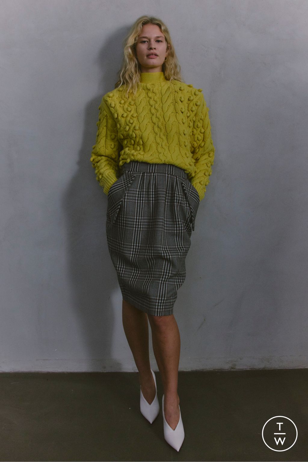 Fashion Week Paris Pre-Fall 2026 look 7 from the Stella McCartney collection womenswear