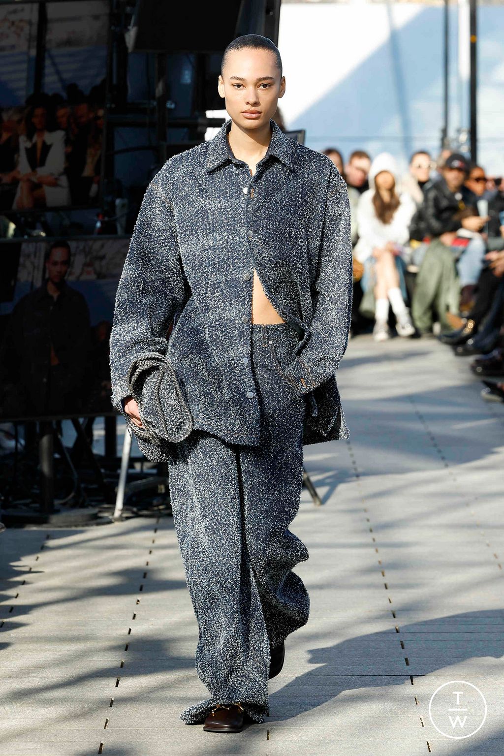 Fashion Week Paris Fall/Winter 2024 look 31 de la collection Stella McCartney womenswear