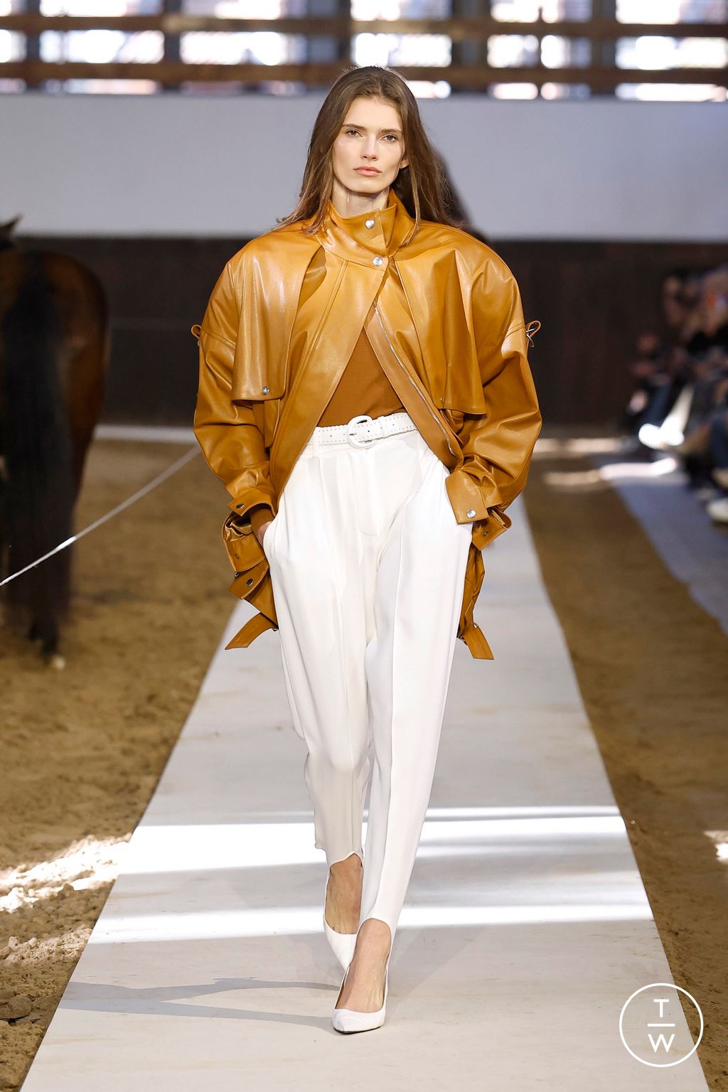 Fashion Week Paris Fall/Winter 2026 look 12 from the Stella McCartney collection 女装