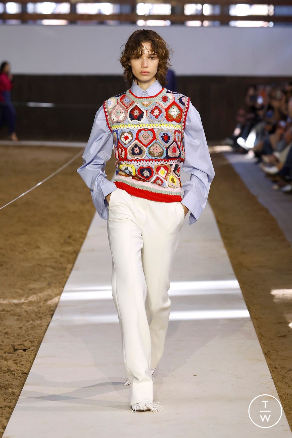 Fashion Week Paris Fall/Winter 2026 look 22 from the Stella McCartney collection 女装