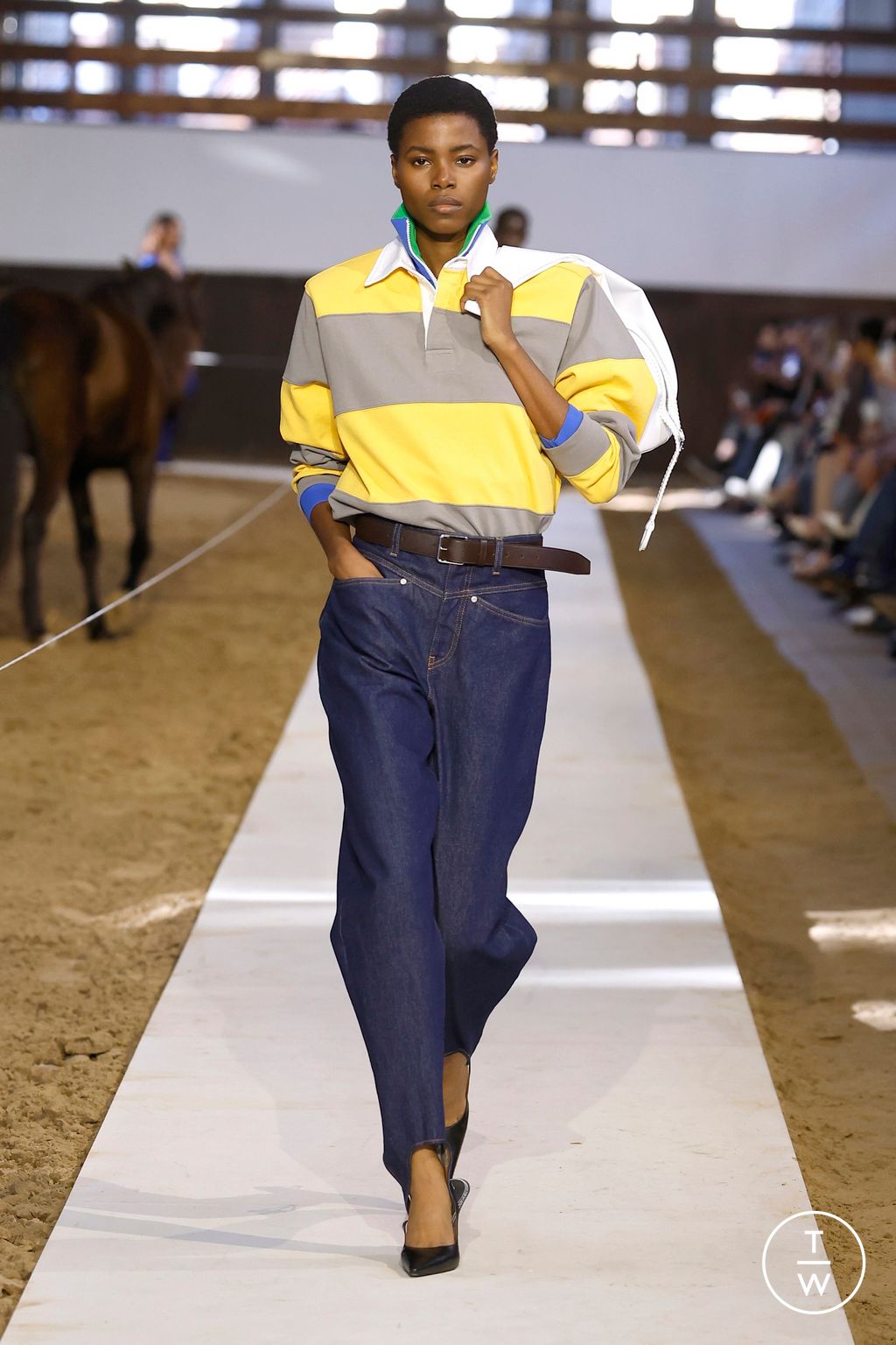 Fashion Week Paris Fall/Winter 2026 look 30 from the Stella McCartney collection womenswear