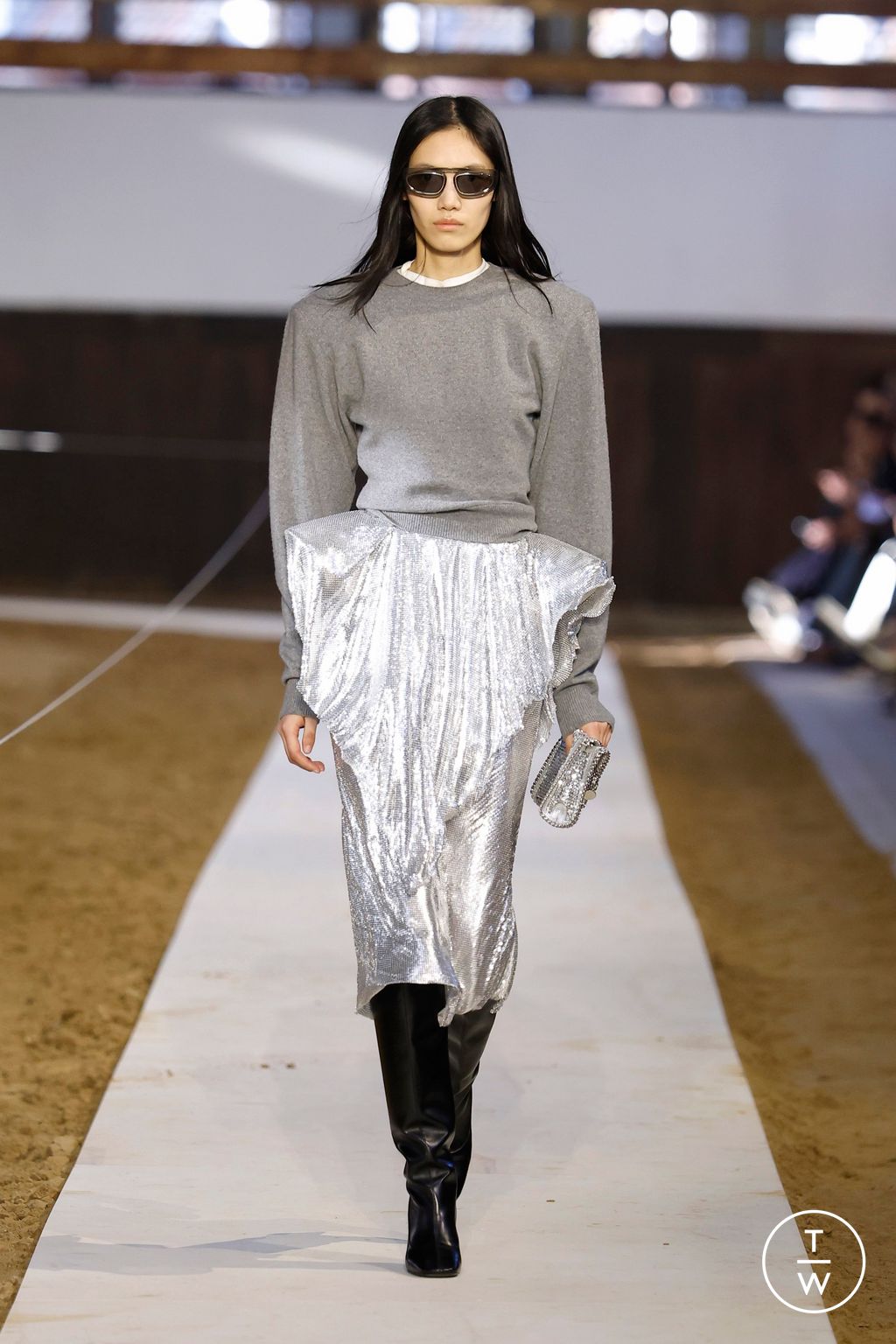 Fashion Week Paris Fall/Winter 2026 look 42 from the Stella McCartney collection 女装