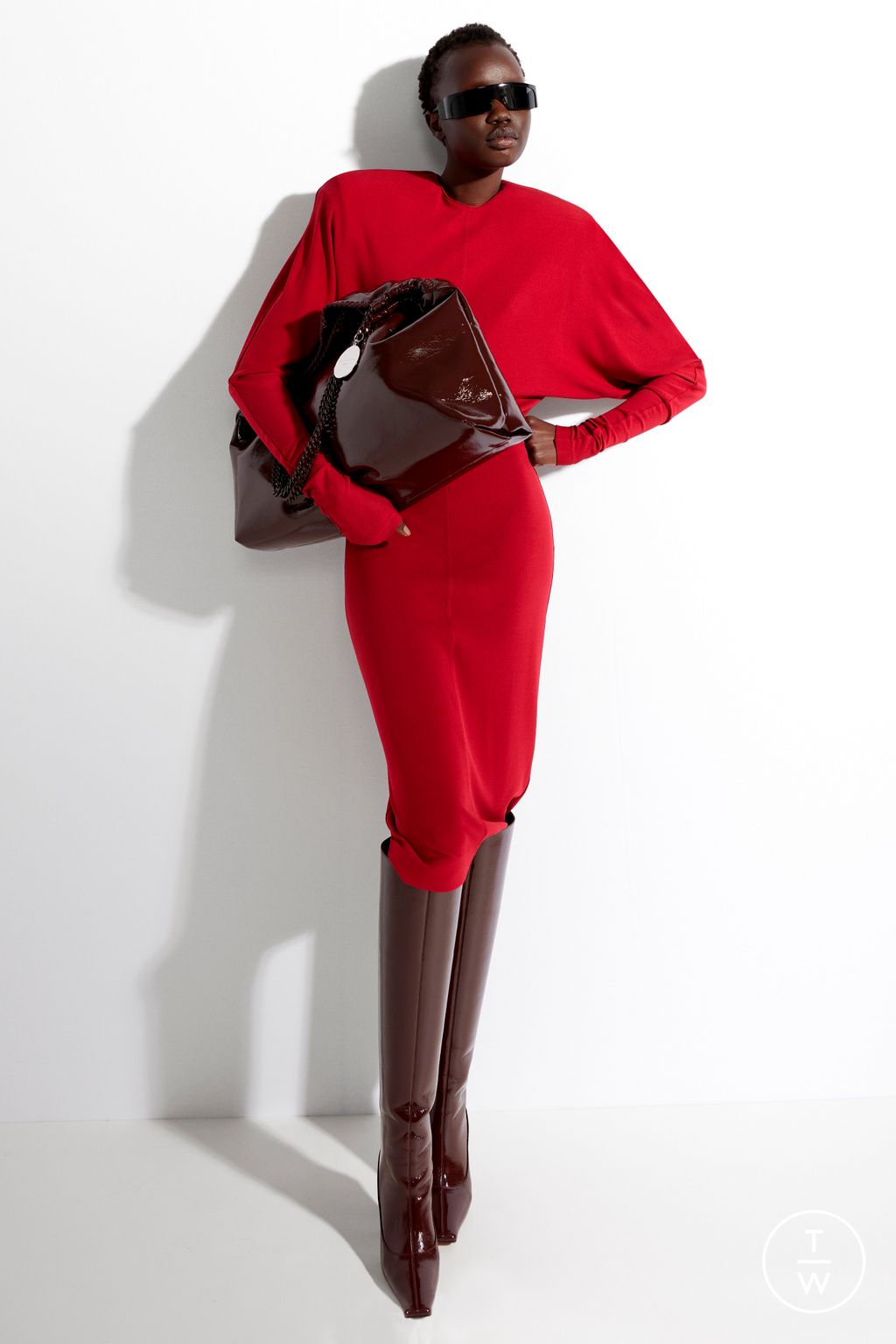 Fashion Week Paris Pre-Fall 2025 look 12 from the Stella McCartney collection womenswear