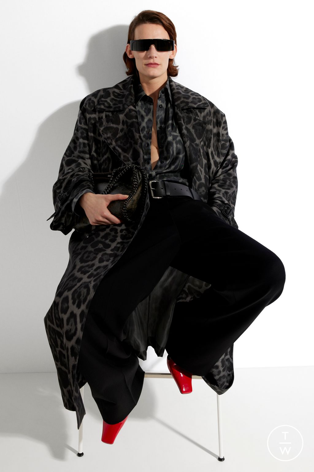 Fashion Week Paris Pre-Fall 2025 look 22 from the Stella McCartney collection womenswear