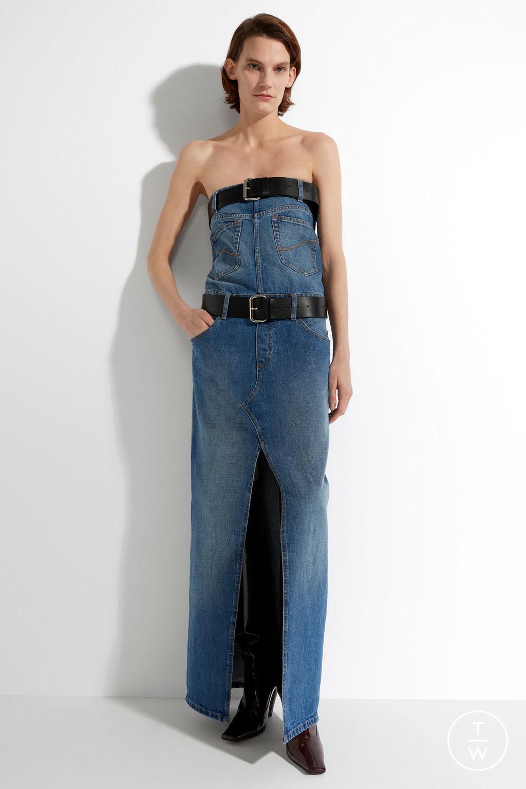 Fashion Week Paris Pre-Fall 2025 look 8 from the Stella McCartney collection womenswear