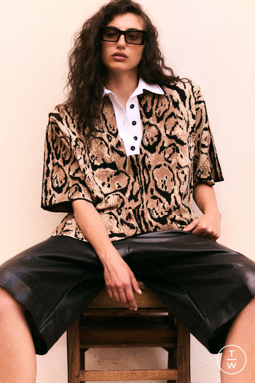 Fashion Week Paris Resort 2026 look 22 from the Stella McCartney collection 女装