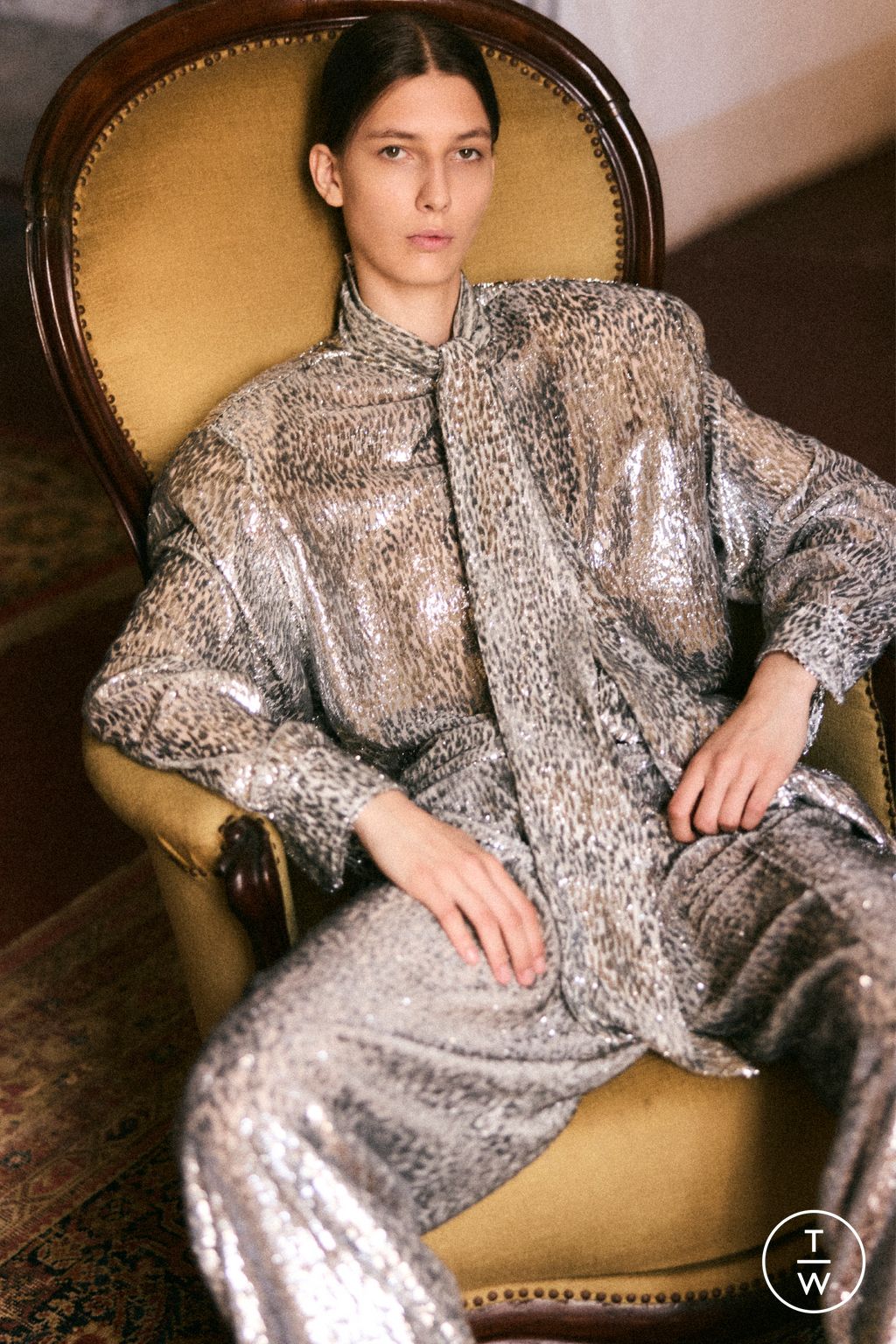 Fashion Week Paris Resort 2026 look 25 from the Stella McCartney collection 女装