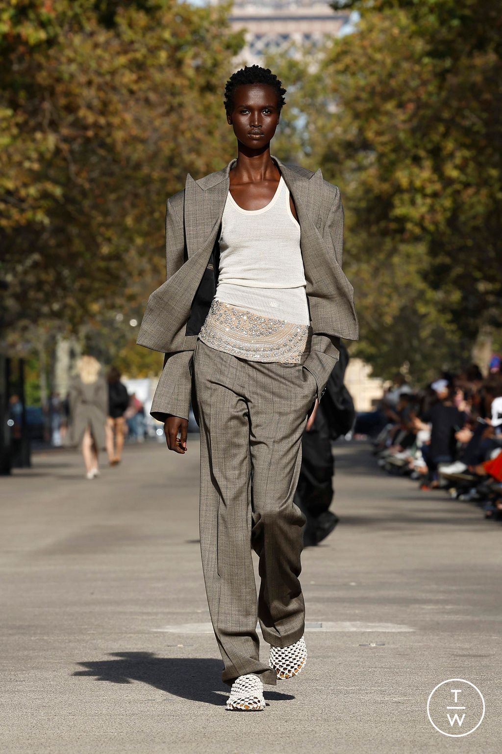 Fashion Week Paris Spring/Summer 2024 look 6 de la collection Stella McCartney womenswear